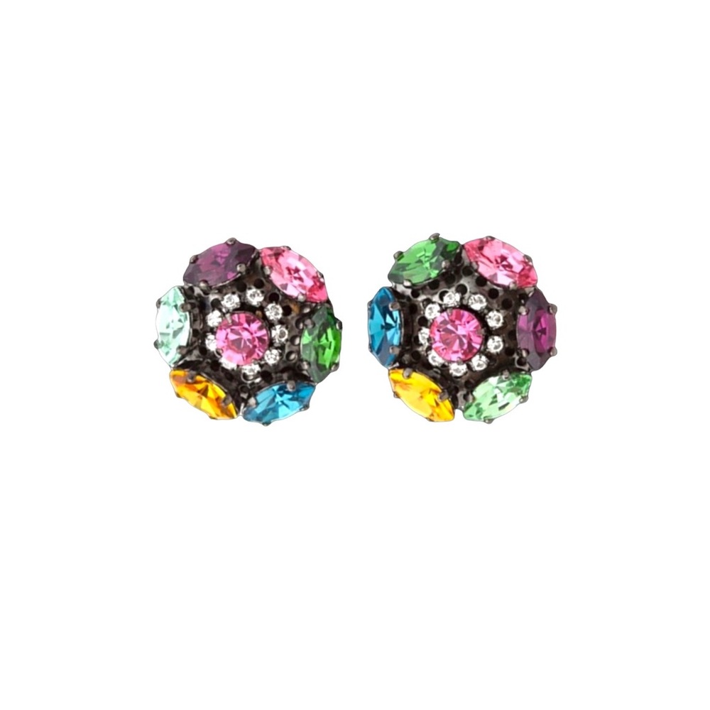 Erickson Beamon Earrings Modern Mughal Collection NWOT - Picture 4 of 13